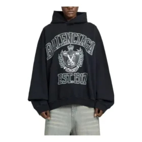 Luvtröja med logotyp ”Black Cottom” 744463TOVK28190