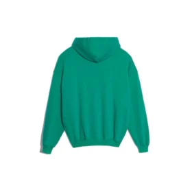 Luvtröja med logotyp, grön 556111TDV043068