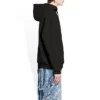 Luvtröja med logotyp, medium passform ”Washed Black” 600583TLVB81146