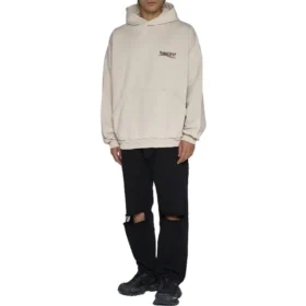 Luvtröja med popover-krage ”Light Beige” 739024TKVI99711