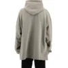 Luvtröja med suddat logo och sliten look ”Grey” 661711TKVD68174