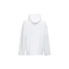 Luvtröja med suddat logo och sliten look ”Vit” 661711TKVD69040