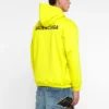 Luvtröjor med logo i medium passform ”Yellow” 600583TIV847440