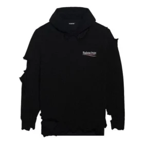 Luvtröjor med motivet ”Political Campaign Destroyed” ”Svart” 662718T32121069