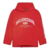 Maison Balenciaga kort luvtröja ”Cardi Red” 670946-TLVJ3-6441