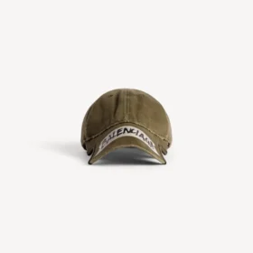 Maskeringstejp-keps för herr i khaki