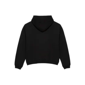 Matt polar fleece-tröja för dam, svart 612959TIVD41000