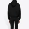 Matt polar fleece-tröja för dam, svart 612959TIVD41000