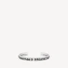 Melrose-armband för herr i antiksilver