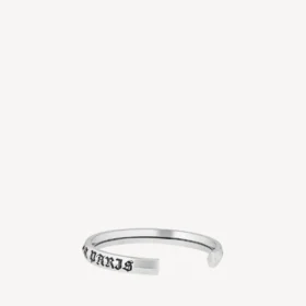 Melrose-armband för herr i antiksilver