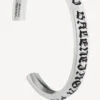 Melrose-armband för herr i antiksilver