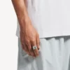 Melrose signetring i antiksilver