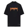 Metallica kortärmad T-shirt i oversized-passform ”Black Orange” 694576TMV881055