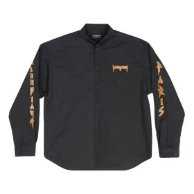 Metallica långärmad tröja i oversized-passform ”Black Orange” 699053TYB181000