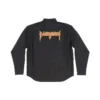 Metallica långärmad tröja i oversized-passform ”Black Orange” 699053TYB181000