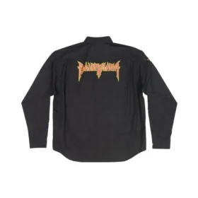 Metallica långärmad tröja i oversized-passform ”Black Orange” 699053TYB181000