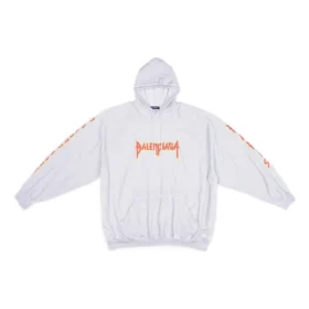 Metallica-luvtröja i oversized-passform ”Dirty White Orange” 697879TMV890901 Metallica-luvtröja i oversized-passform ”Dirty White Orange” 697879TMV890901
