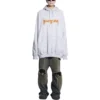 Metallica-luvtröja i oversized-passform ”Dirty White Orange” 697879TMV890901