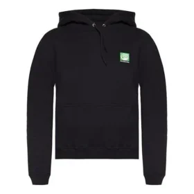 Miljövänliga gröna unisex-sandaler, svarta 556095THV641000