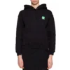 Miljövänliga gröna unisex-sandaler, svarta 556095THV641000