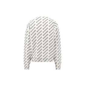 Mini Allover Logo Sweater ”White Black” 736247T32339054