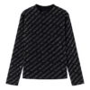 Mini Allover-tröja ”Black” 730402TNVQ91073