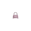 Mini Hourglass-väska med handtag ”Lilac” 664676-1S4NY-5304