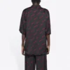 Minimal kortärmad tröja ”Black Red” 658841TKO521076