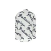 Minimalistisk kortärmad tröja med Scribble-logotyp ”White Navy” 681812TOLE99167