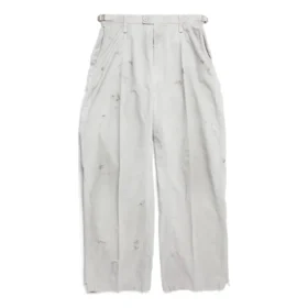 Minimalistiska cargobyxor ”Light Grey” 746509TKP271400