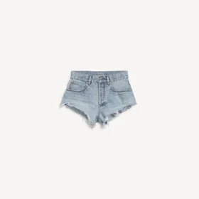 Minishorts för damer i blekt ljusblått