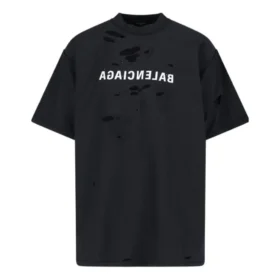Mirror Balenciaga Inside Out T-shirt ”Black White” 720198TQVP31569