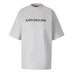 Mirror Balenciaga T-shirt, medium passform, ”White” 764235TNVR2-9784