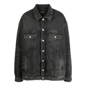 Mirror Padded Denim Jacket ”Dark Grey” 735744TBP471270