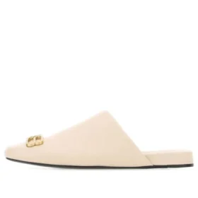Mjuka tofflor i läder ”Sand” 718831WDAT12080