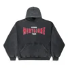 Montaigne-luvtröja i stor storlek ”Black Faded” 803265TRVN21048