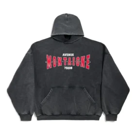Montaigne-luvtröja i stor storlek ”Black Faded” 803265TRVN21048