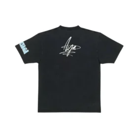 Music Aya Nakamura Merch T-shirtar Large Fit ”Black” 641655TMV861055