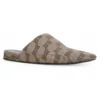 Mysiga mules ”BB Monogram Brown” 636605W2I103020