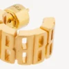 Nano-ringörhängen för damer i glänsande guld Nano-ringörhängen för damer i glänsande guld