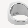 Nano-signetring i glänsande silver Nano-signetring i glänsande silver