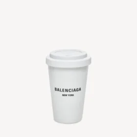 New York-kaffekopp i vitt