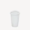 New York-kaffekopp i vitt