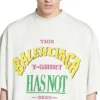 Not Been Done Oversized T-shirt ”Off White” 787349TQVW49012