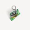 Nyckelring med Chips-motiv i grönt