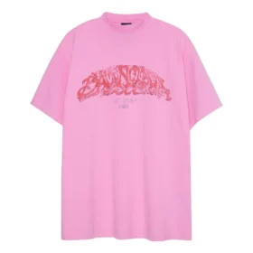 Offshore-T-shirt i oversized-modell ”Pink” 739028TPVM85960