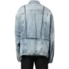 Oversized Cut-Up Ring-Denimjackor ”Blå” 697779TMW264437