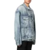 Oversized Cut-Up Ring-Denimjackor ”Blå” 697779TMW264437