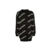 Oversized-kofta med logotyp ”Black” 555275T14711070