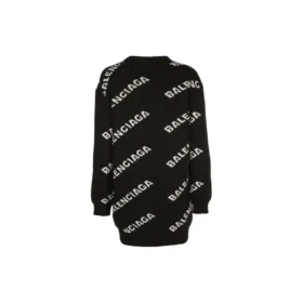 Oversized-kofta med logotyp ”Black” 555275T14711070